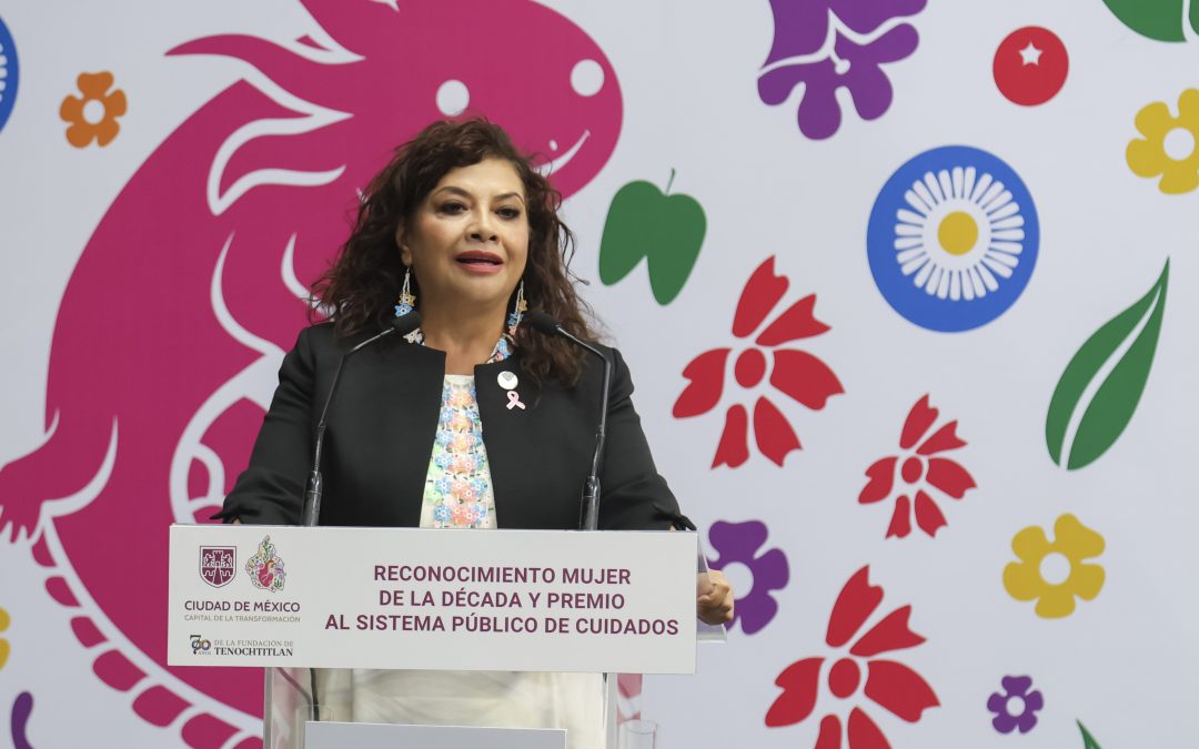 Mujeres líderes globales premian a Clara Brugada, jefa de gobierno de la CDMX