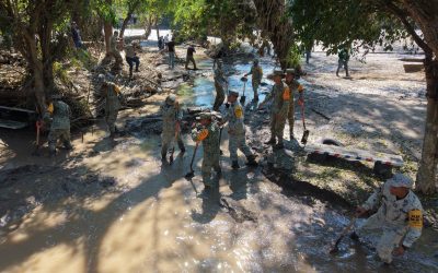 Continúan sin comunicación 191 comunidades por fuertes lluvias: SICT