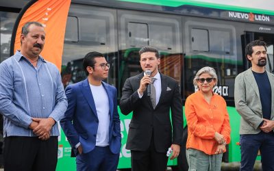 Nuevo León renueva su transporte público con 16 nuevas unidades