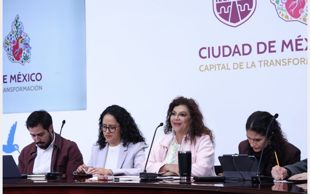 Bajan  más de 12% delitos de alto impacto en CDMX: Clara Brugada