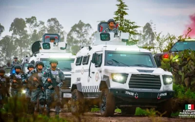 En Michoacán, más de mil elementos de seguridad participan en Plan Paricutín