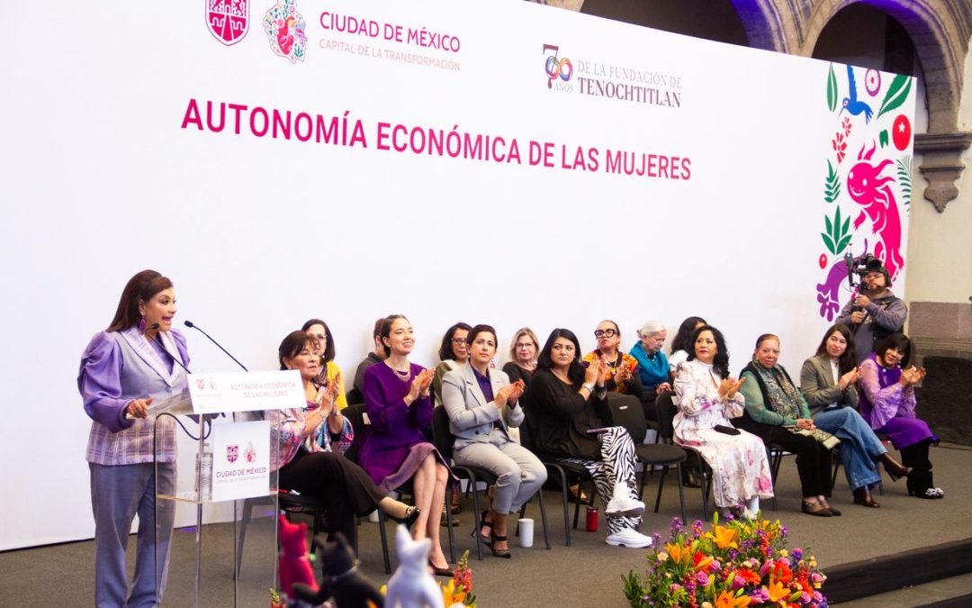 Autonomía económica, estrategia clave para las mujeres en la CDMX
