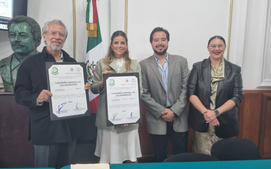 Congreso de la CDMX y ECOCE impulsan la economía circular