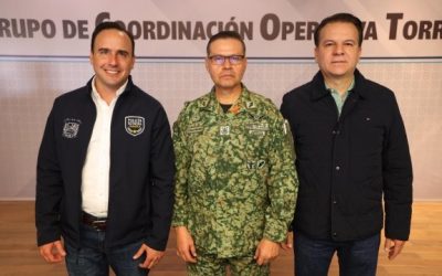Durango y Coahuila acuerdan estrategia de inteligencia y vigilancia en cuatro municipios