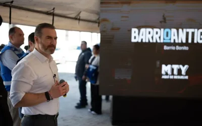En Monterrey, inician rehabilitación integral en zona centro