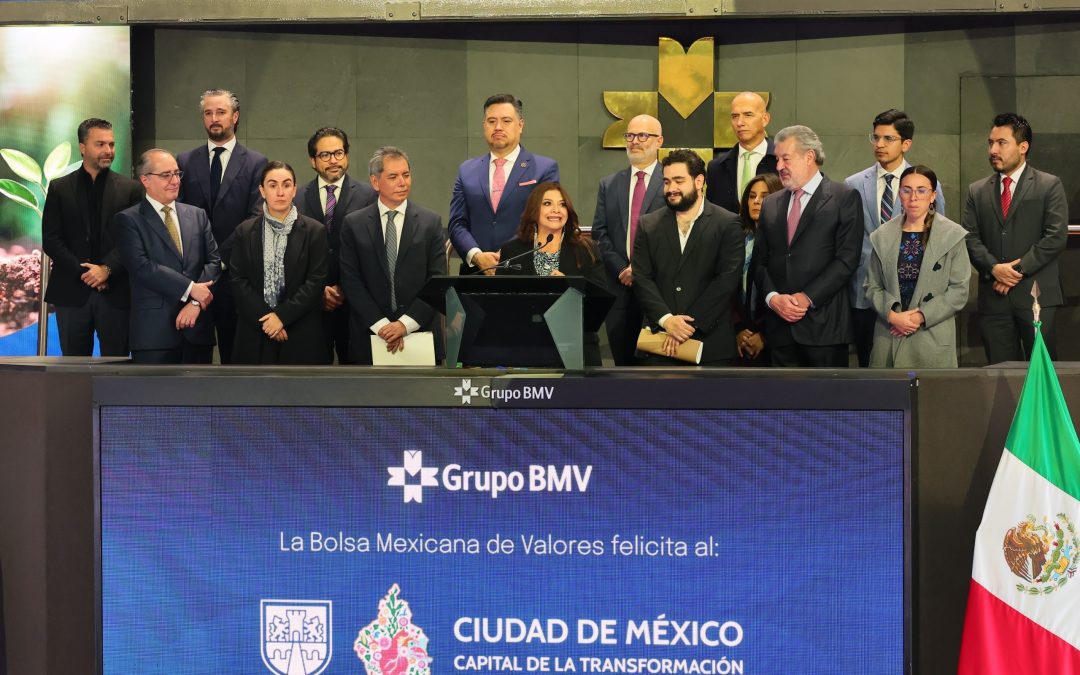 CDMX emite bono verde por 3 mil mdp para proyectos sustentables