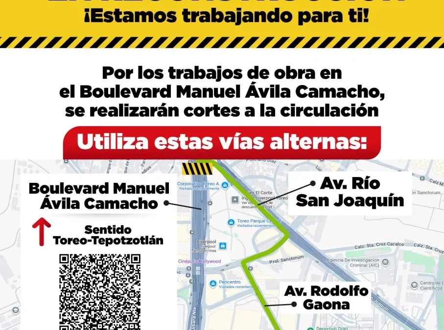 Inicia la reconstrucción integral del Periférico Norte: Naucalpan – Tepotzotlán