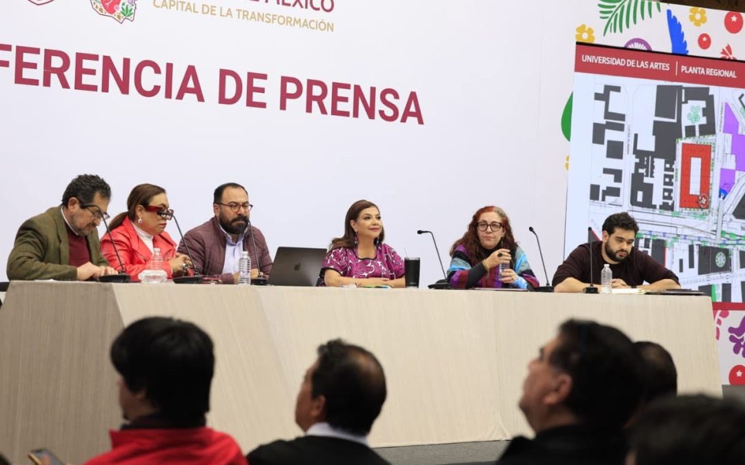 Anuncian construcción de Universidad de las Artes en CDMX