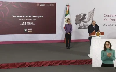 Cuatro entidades con el mayor número de contagios por sarampión: SSa