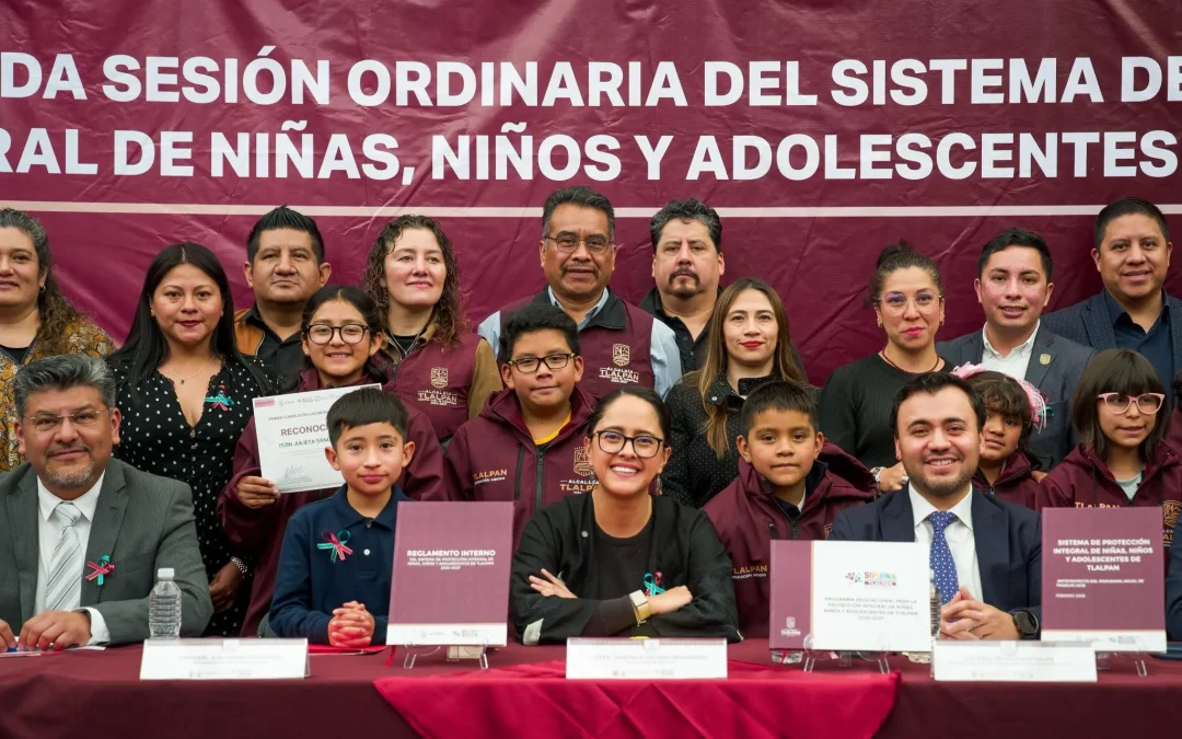 Tlalpan presenta plan para garantizar los derechos de niños, niñas y adolescentes 
