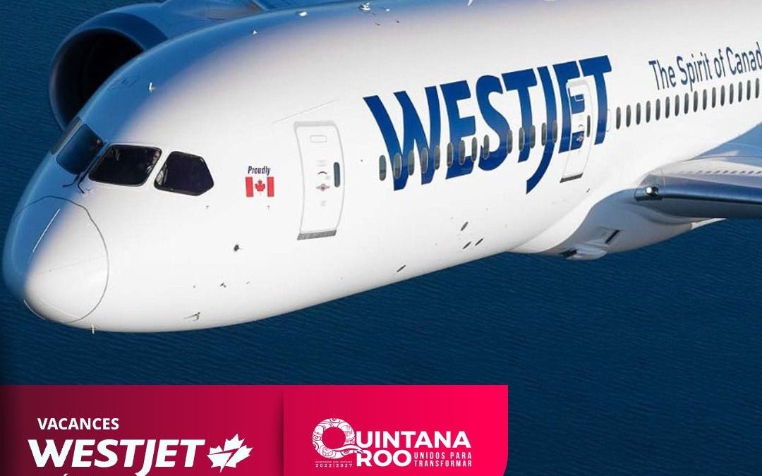 Ponen en marcha nueva ruta aérea de Montreal a Cozumel