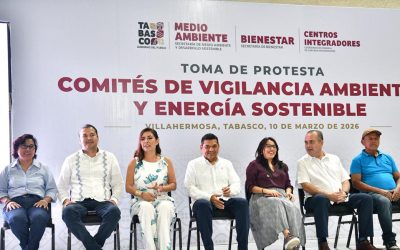 Tabasco instala comités de vigilancia ambiental y energía sostenible en 17 municipios