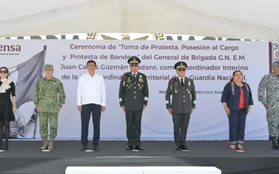En Oaxaca, toma de protesta de mando de la Guardia Nacional