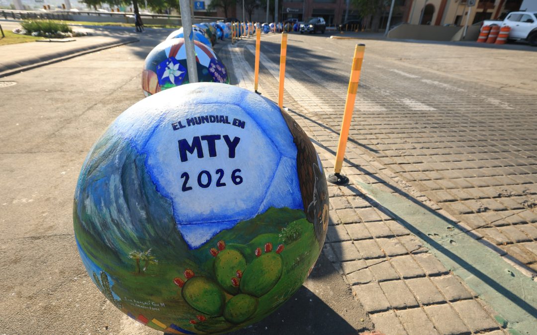 Inauguran “Balones con Arte Regio” en el Centro Histórico de Monterrey