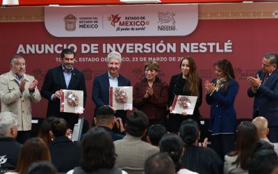 Edomex refuerza presencia industrial con inversión de 455 mdd de Nestlé