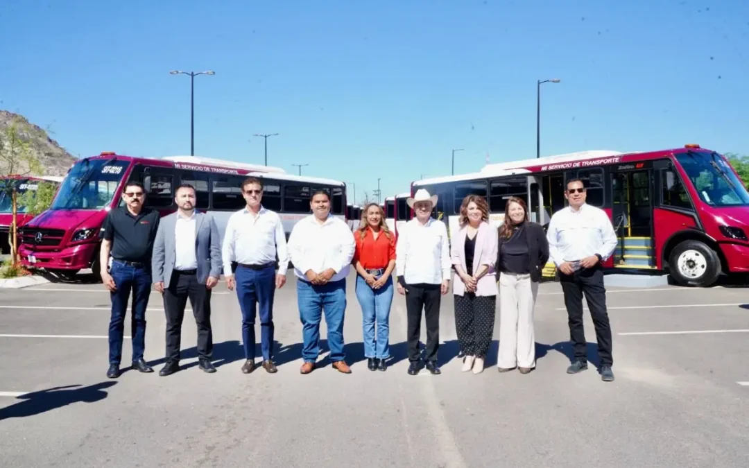 Sonora apuesta por transporte público accesible y moderno con millonaria inversión