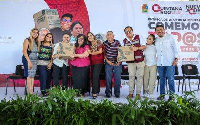 Quintana Roo amplía cobertura para combatir rezago alimentario
