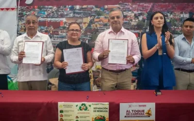 Xalapa impulsa gestión integral de residuos con convenio que transforma desechos en recursos