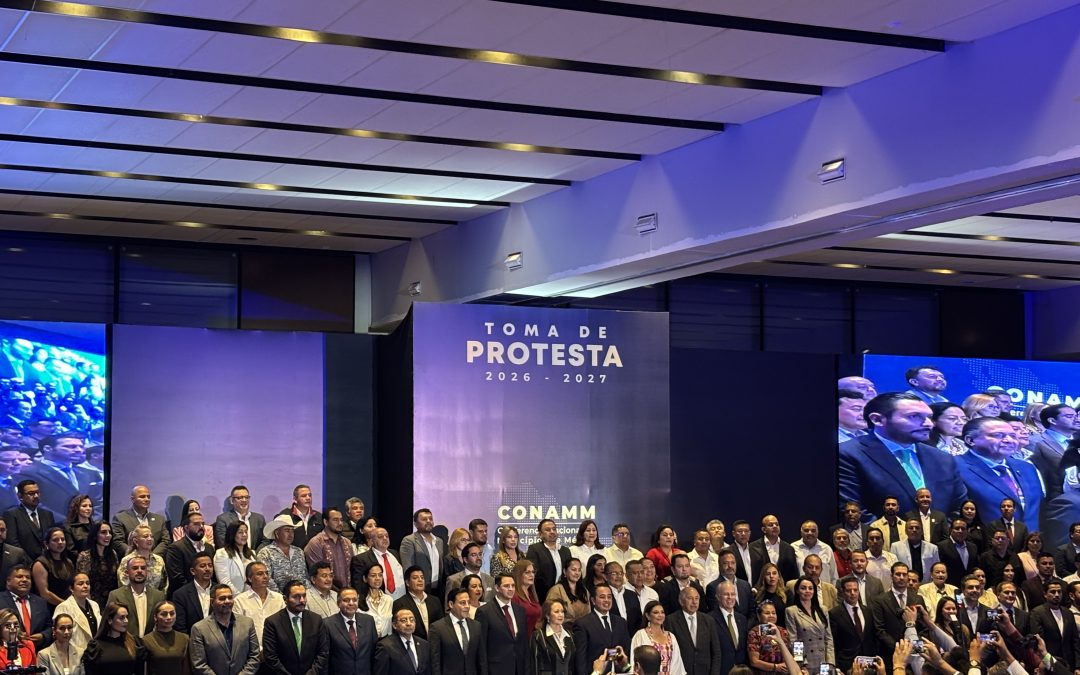 Janecarlo Lozano asume presidencia nacional de la CONAMM para el periodo 2026-2027