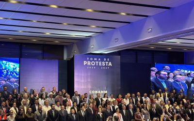 Janecarlo Lozano asume presidencia nacional de la CONAMM para el periodo 2026-2027