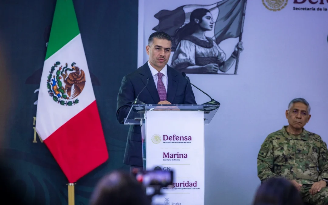 El Gobierno federal no se retirará de Sinaloa: Omar García Harfuch