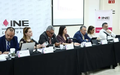 INE Coahuila presenta avances del proceso electoral local ante la COTSPEL