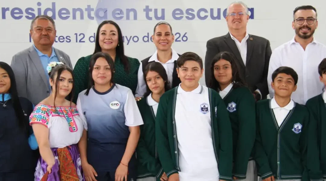 Irapuato fortalece vínculo con estudiantes a través del programa “Presidenta en tu Escuela”