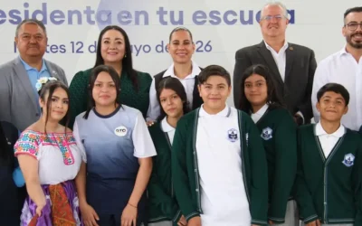 Irapuato fortalece vínculo con estudiantes a través del programa “Presidenta en tu Escuela”