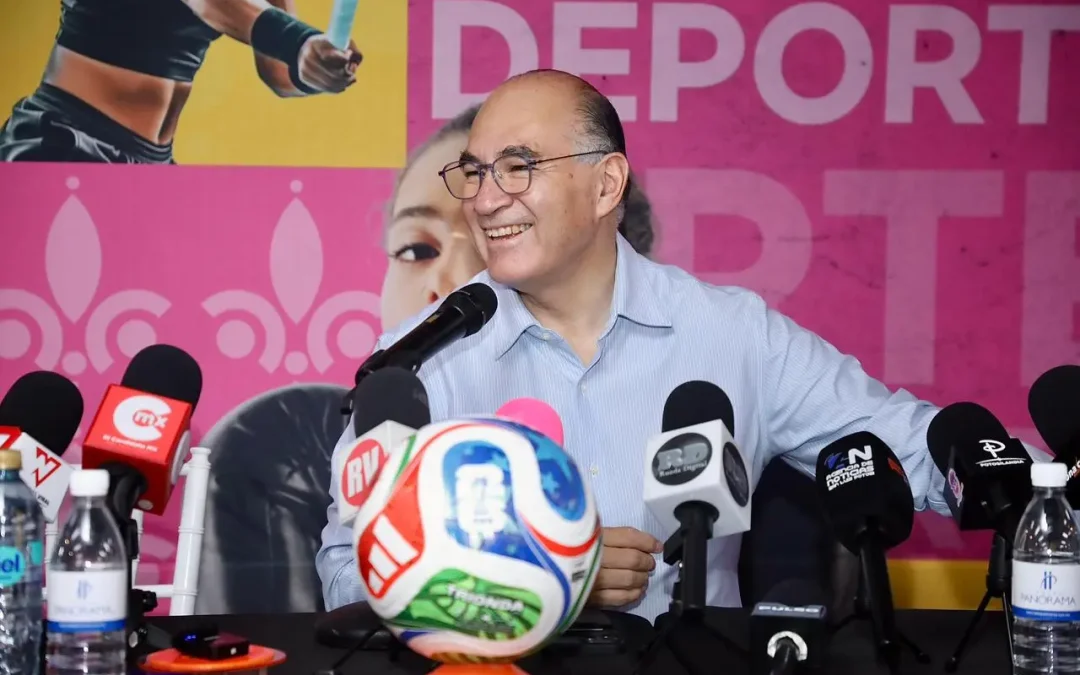 Gobierno de SLP presenta actividades por el Mundial de Fútbol 2026
