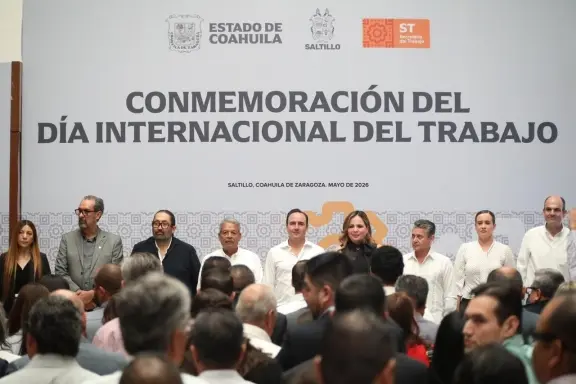 Coahuila resalta su estabilidad laboral en el marco del Día Internacional del Trabajo
