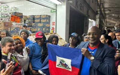 CEDA fortalece la inclusión y la convivencia comunitaria con Festival Futbolero junto a la comunidad haitiana durante el Haití vs Brasil