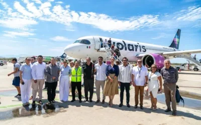 Acapulco e Ixtapa suman nuevas rutas con Volaris; crece 7.1% la llegada de pasajeros