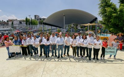 Atizapán rehabilita deportivos y fortalece la convivencia familiar en cinco comunidades