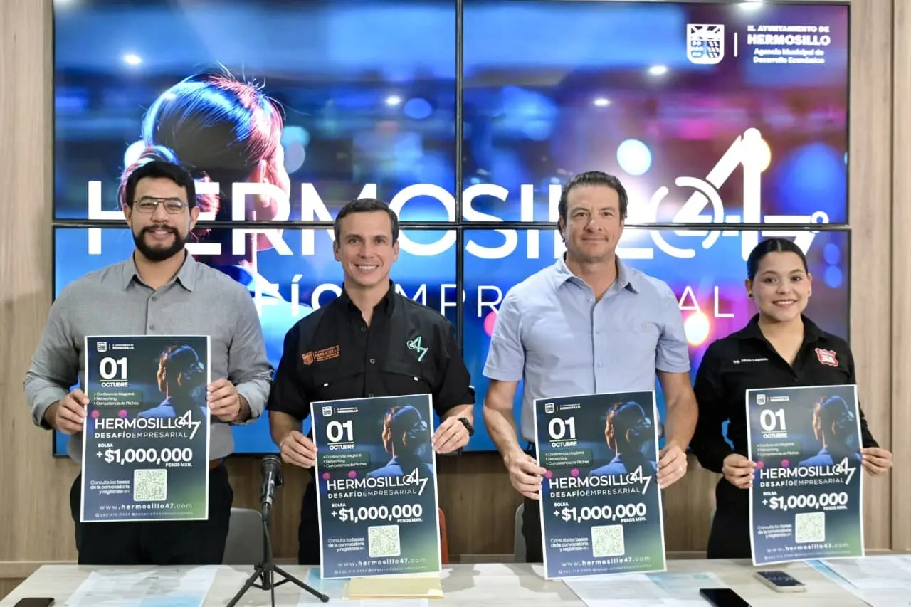 Lanzan convocatoria, “Hermosillo 47”, para impulsar a emprendedores locales