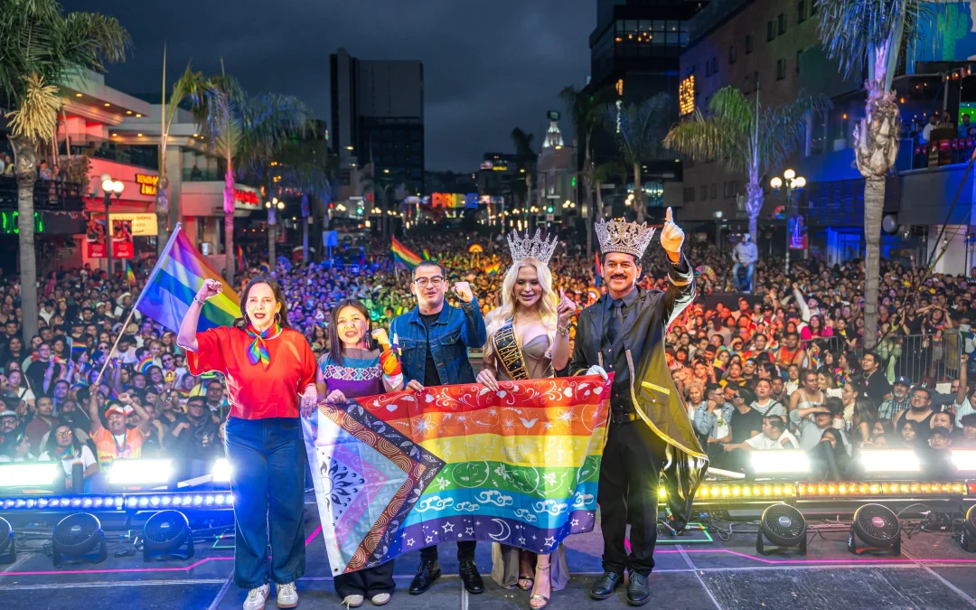 Tijuana refrenda respaldo a la comunidad LGBTTTQI+ con marcha y concierto del Orgullo