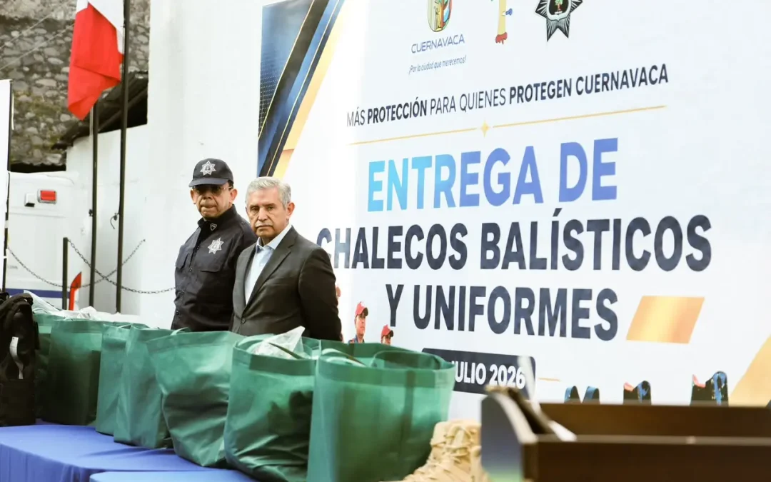 Cuernavaca invierte 7.3 mdp para fortalecer a la Secretaría de Protección (SEPRAC)