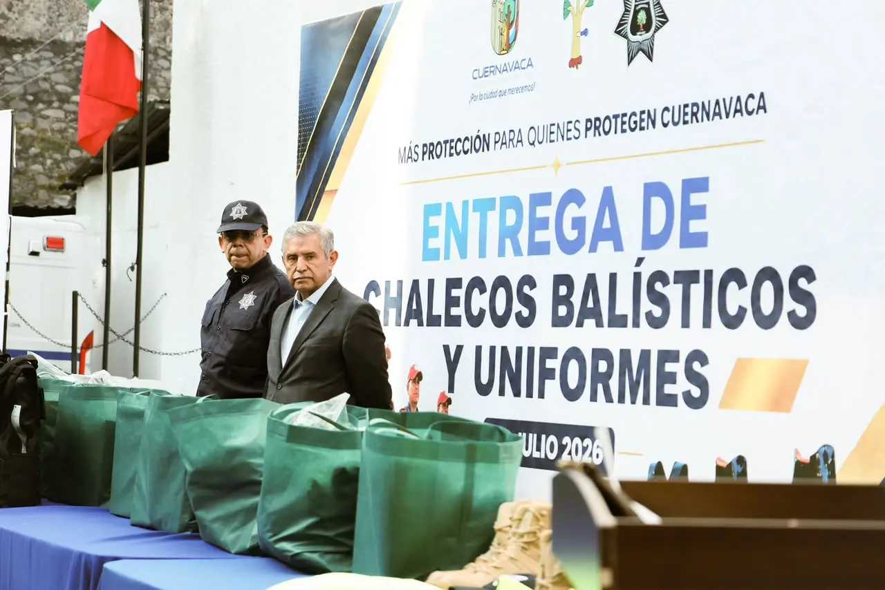 Cuernavaca invierte 7.3 mdp para fortalecer a la Secretaría de Protección (SEPRAC)