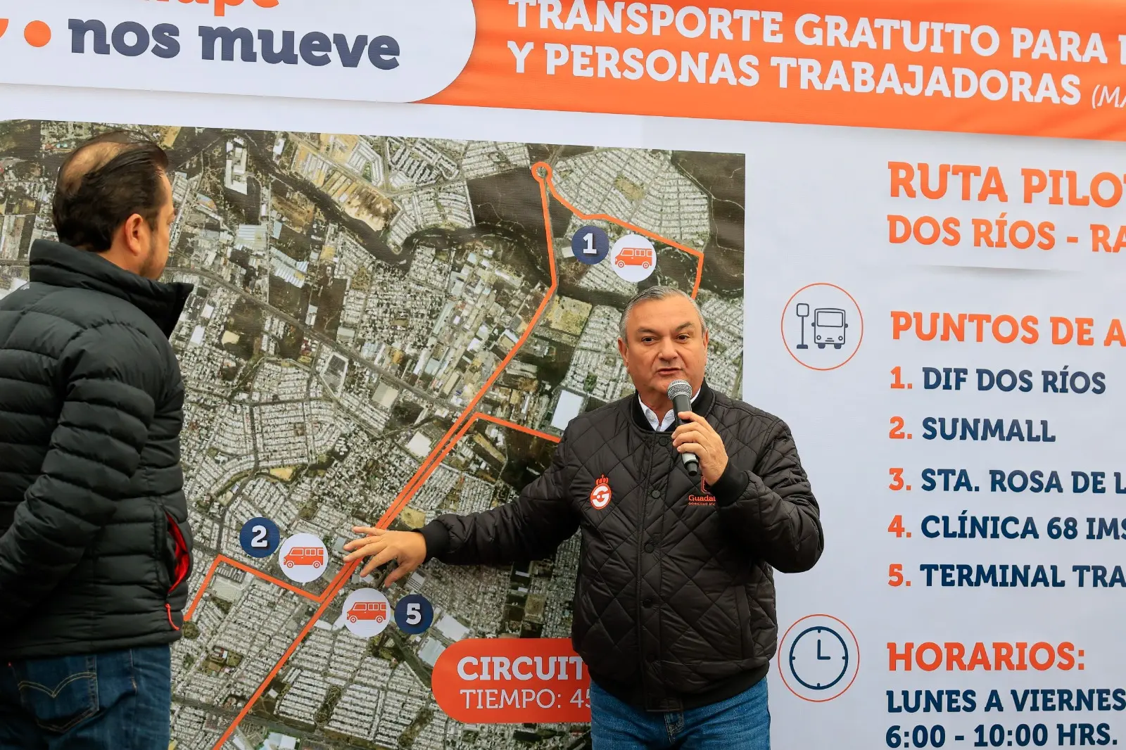 Guadalupe supera el millón de viajes gratuitos con el programa “Guadalupe Nos Mueve”