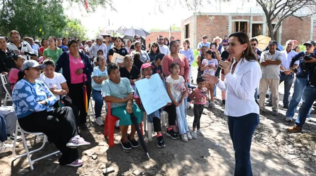 Irapuato moderniza la red de agua potable en Ejido de Malvas