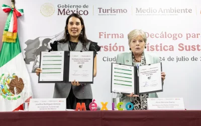 Sectur y Semarnat presentan el primer Decálogo para impulsar una inversión turística con bienestar y sustentabilidad