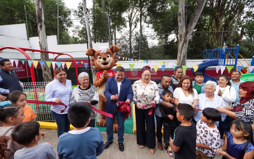 Milpa Alta inaugura nuevo Peque Parque