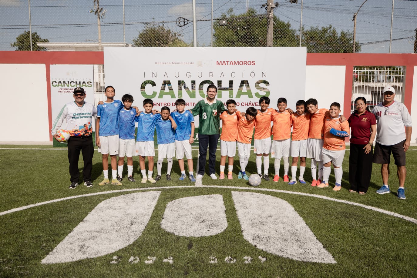 Matamoros rehabilita espacios deportivos con programa “Mundial Social”