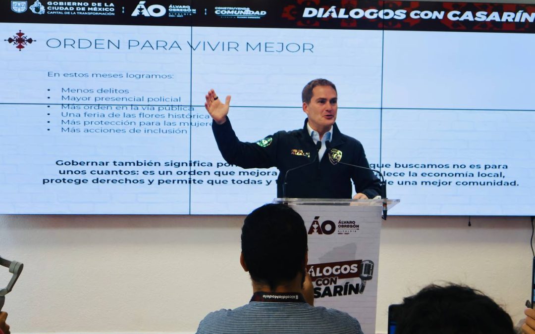 Álvaro Obregón reduce los delitos de alto impacto y lidera baja de homicidios en CDMX