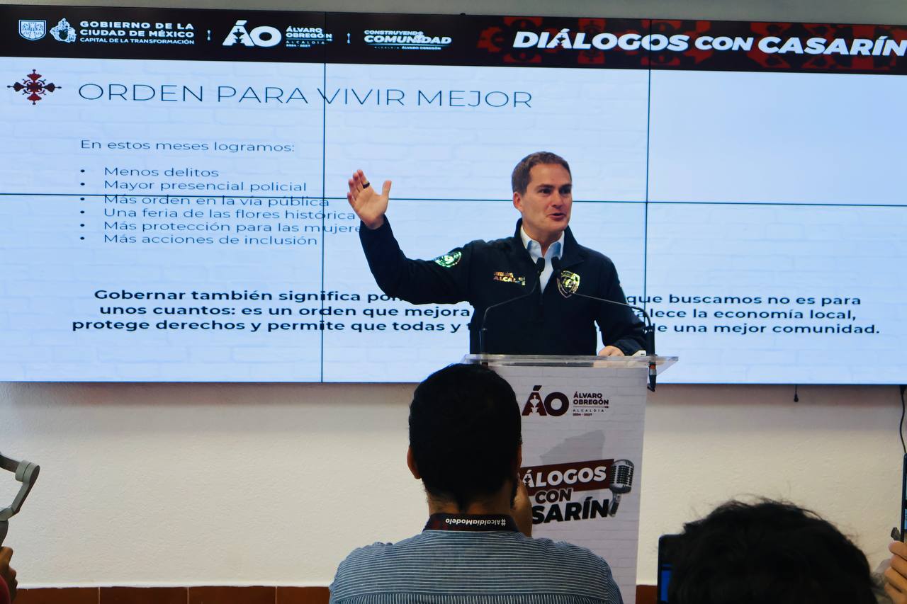 Álvaro Obregón reduce los delitos de alto impacto y lidera baja de homicidios en CDMX