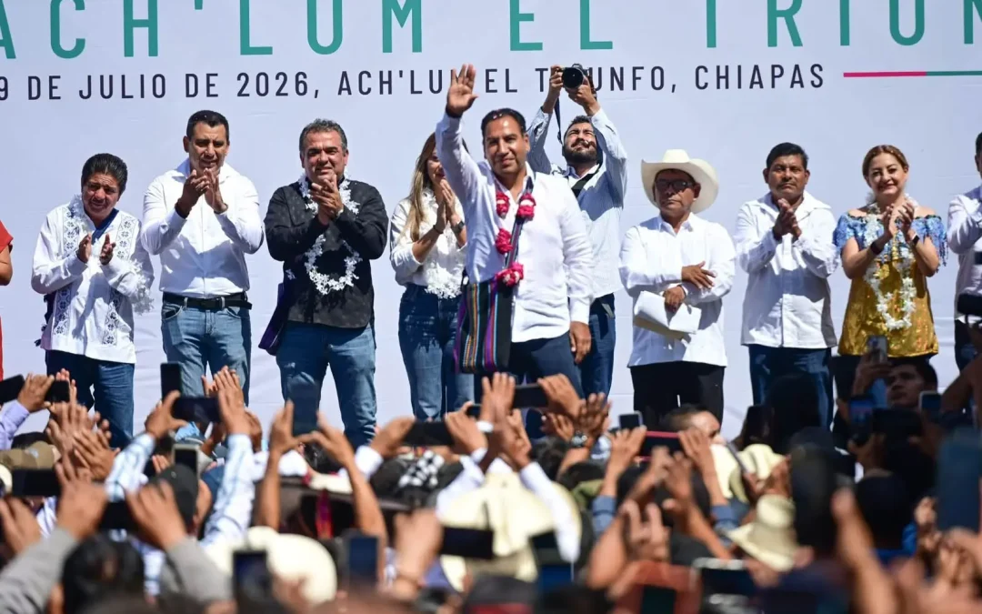 Chiapas respalda creación de Ach’Lum El Triunfo; avanza hacia convertirse en el municipio 125