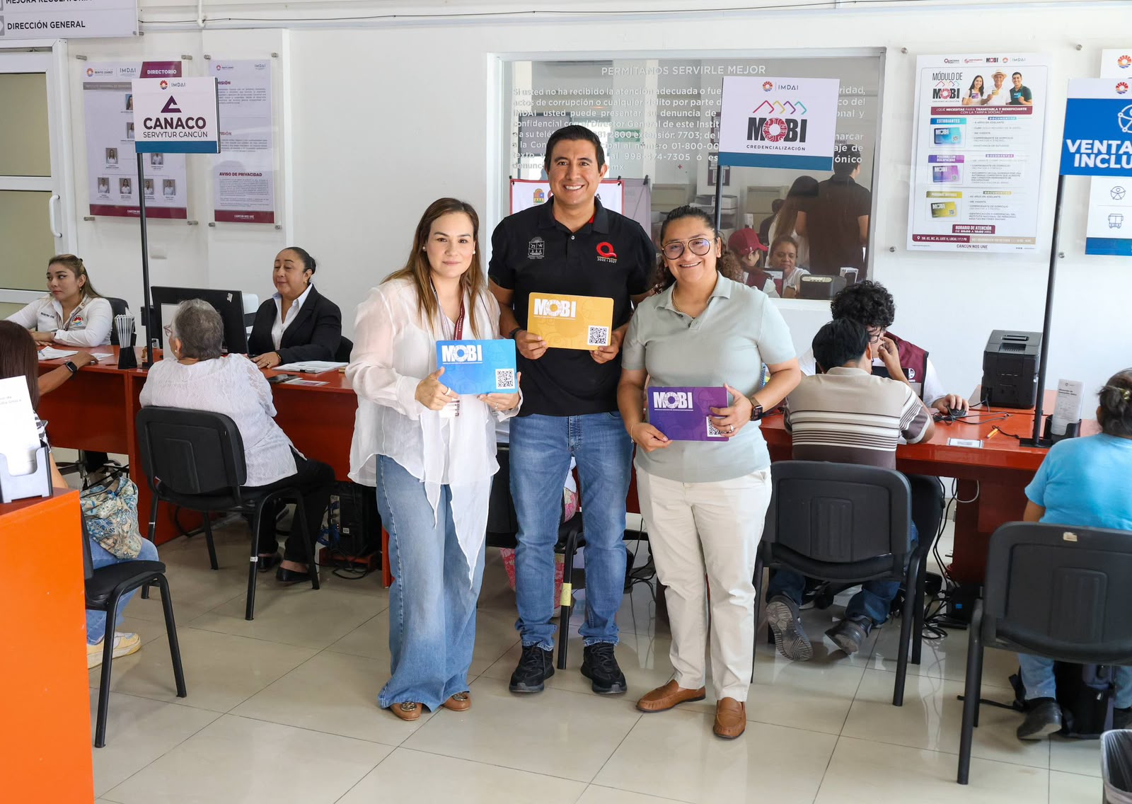 Cancún facilita acceso a la Tarifa Social de MOBI con nuevo módulo de credencialización