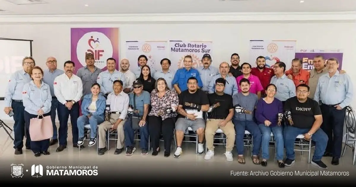 Matamoros entrega prótesis personalizadas para fortalecer autonomía de pacientes del CRI