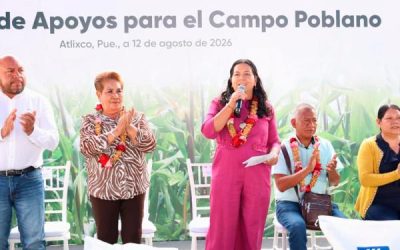 Con más apoyos, SADR impulsa la transformación del campo en Atlixco