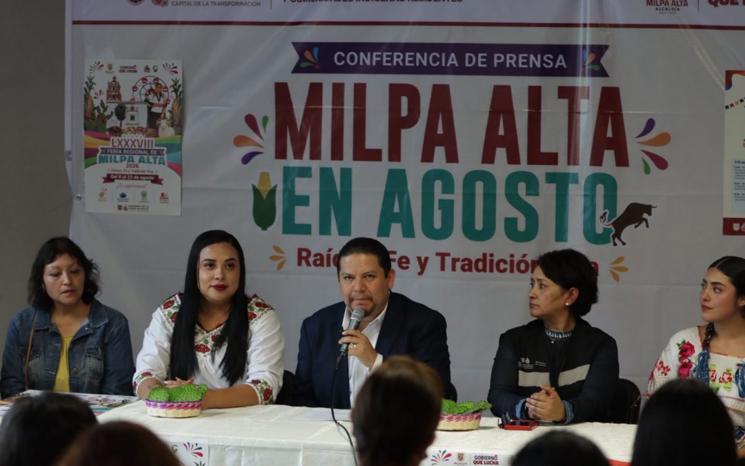 Turismo cultural impulsará a Milpa Alta en agosto