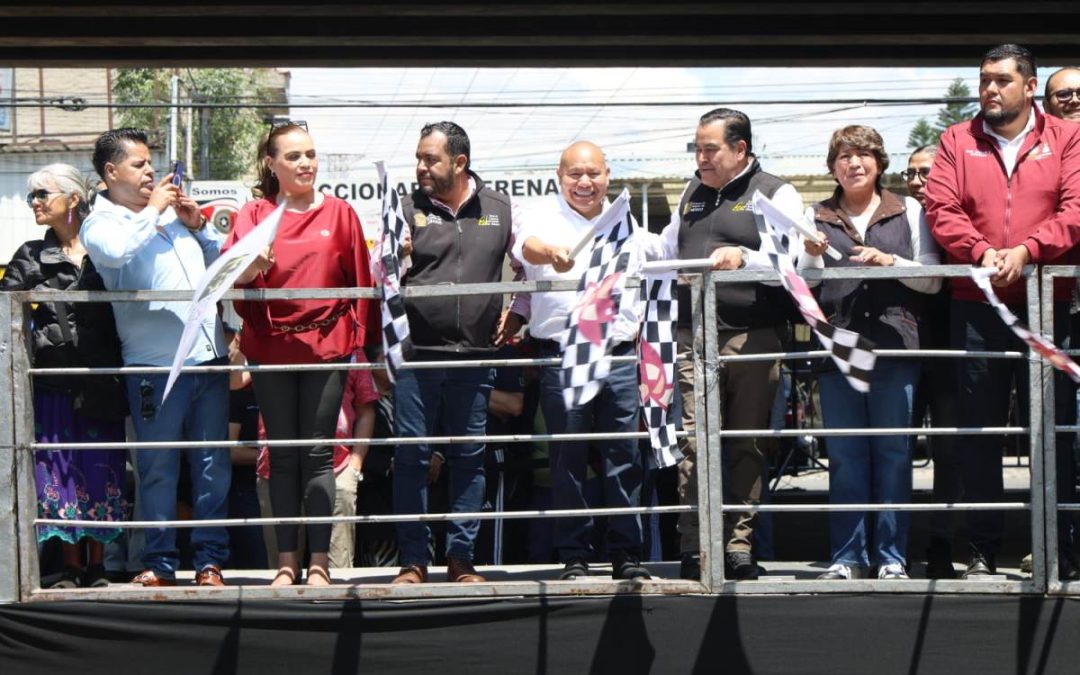 Inician reconstrucción de la Vía Gustavo Baz con inversión de 121 mdp
